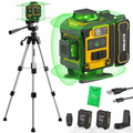 Laser Level with Tripod, 4x360° Self Leveling Laser Level